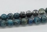 CAP53 15.5 inches 8mm round dyed apatite gemstone beads wholesale