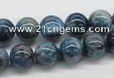 CAP55 15.5 inches 12mm round dyed apatite gemstone beads wholesale