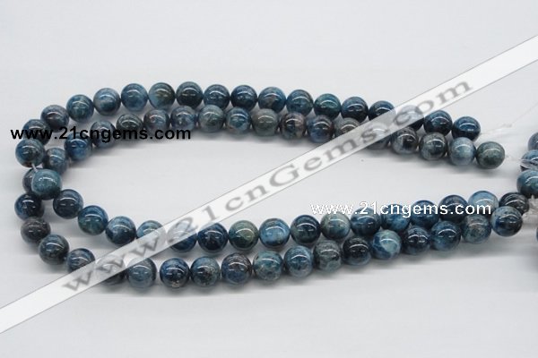 CAP55 15.5 inches 12mm round dyed apatite gemstone beads wholesale