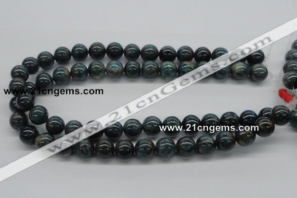 CAP56 15.5 inches 14mm round dyed apatite gemstone beads wholesale