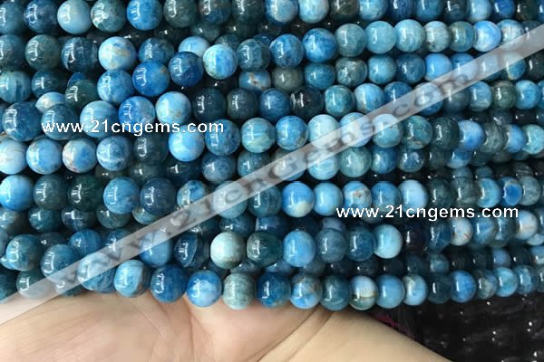 CAP578 15.5 inches 8mm round apatite beads wholesale