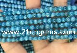 CAP605 15.5 inches 5mm round natural apatite gemstone beads