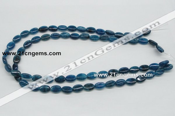 CAP62 15.5 inches 8*12mm oval dyed apatite gemstone beads wholesale