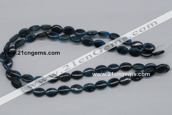 CAP63 15.5 inches 10*14mm oval dyed apatite gemstone beads wholesale