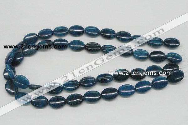 CAP64 15.5 inches 13*18mm oval dyed apatite gemstone beads wholesale