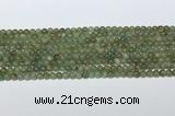 CAP708 15.5 inches 4mm round green apatite gemstone beads wholesale