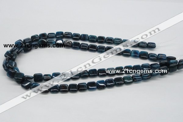 CAP71 15.5 inches 10*10mm square dyed apatite gemstone beads wholesale