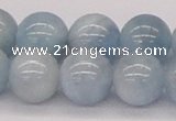 CAQ120 15.5 inches 16mm round AA grade natural aquamarine beads