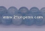 CAQ125 15.5 inches 12mm round AAA grade natural aquamarine beads