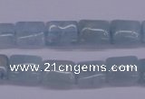 CAQ153 15.5 inches 10*12mm rectangle natural aquamarine beads