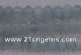 CAQ161 15.5 inches 3*4mm rondelle natural aquamarine beads