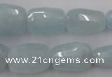 CAQ415 8*12mm – 18*28mm faceted nuggets natural aquamarine beads