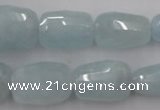 CAQ415 8*12mm – 18*28mm faceted nuggets natural aquamarine beads