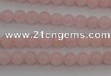 CAQ481 15.5 inches 6mm round natural pink aquamarine beads