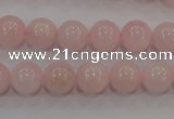 CAQ483 15.5 inches 10mm round natural pink aquamarine beads