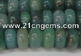 CAQ611 15.5 inches 5*8mm rondelle aquamarine gemstone beads