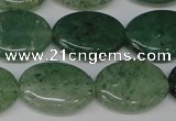 CAQ633 15.5 inches 13*18mm oval aquamarine gemstone beads