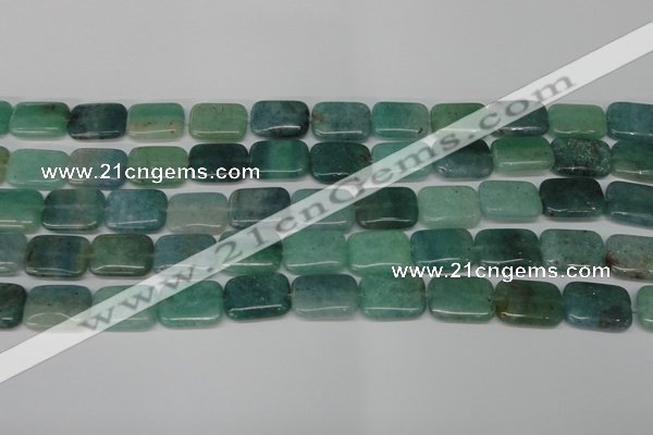 CAQ646 15.5 inches 13*18mm rectangle aquamarine gemstone beads