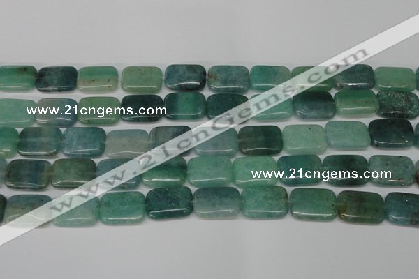 CAQ647 15.5 inches 15*20mm rectangle aquamarine gemstone beads