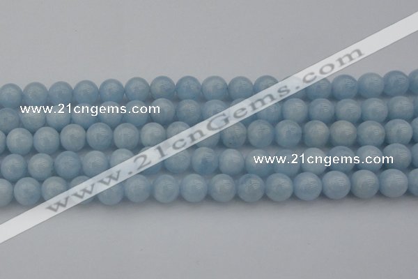 CAQ703 15.5 inches 10mm round natural aquamarine beads wholesale