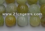 CAQ754 15.5 inches 12mm round aquamarine beads wholesale