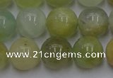 CAQ755 15.5 inches 14mm round aquamarine beads wholesale