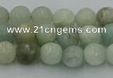 CAQ836 15.5 inches 6mm faceted round aquamarine beads wholesale