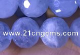 CAQ889 15.5 inches 10mm faceted round natural aquamarine beads