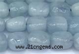 CAQ940 15 inches 6*6mm – 6*8mm nuggets aquamarine beads