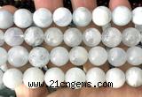 CAQ973 15 inches 10mm round aquamarine beads wholesale