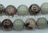 CAR05 15.5 inches 12mm round artistic jasper beads wholesale