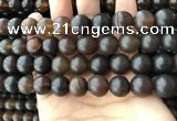 CAR223 15.5 inches 13mm round natural amber beads wholesale