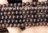 CAR229 15.5 inches 6mm round natural amber beads wholesale