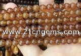 CAR238 15.5 inches 6mm - 7mm round natural amber beads wholesale