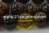 CAR509 15.5 inches 15mm - 16mm round natural amber beads wholesale