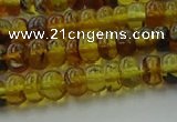 CAR537 15.5 inches 4*6mm rondelle natural amber beads wholesale