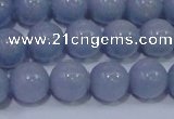 CAS203 15.5 inches 10mm round blue angel skin gemstone beads
