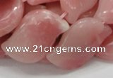 CAS25 15.5 inches 18*30mm marquise pink angel skin gemstone beads