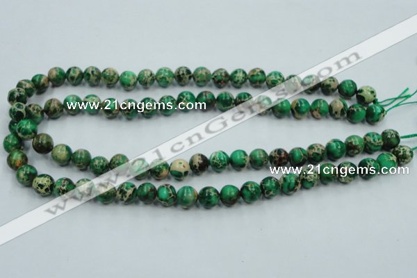 CAT220 15.5 inches 8mm round dyed natural aqua terra jasper beads