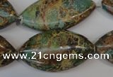 CAT5035 15.5 inches 20*38mm marquise natural aqua terra jasper beads