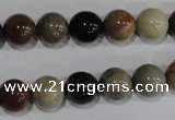 CAT5204 15.5 inches 12mm round aqua terra jasper beads wholesale