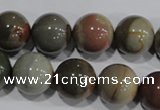 CAT5206 15.5 inches 16mm round aqua terra jasper beads wholesale