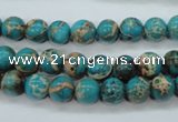 CAT75 15.5 inches 8mm round dyed natural aqua terra jasper beads