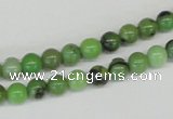 CAU01 6mm round australia chrysoprase gemstone beads Wholesale