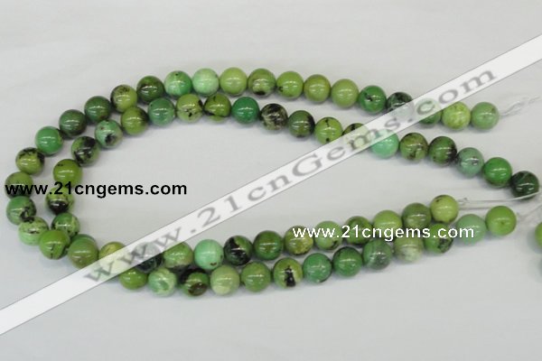 CAU04 round australia chrysoprase 12mm gemstone beads Wholesale