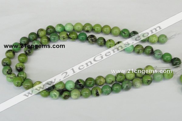 CAU05 15.5 inch australia chrysoprase 14mm round beads wholesale