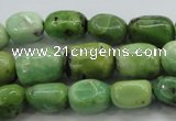 CAU207 15.5 inches 10*14mm nuggets Australia chrysoprase beads