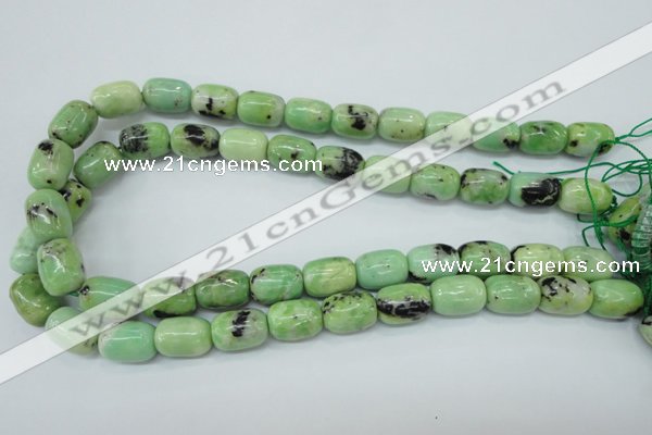 CAU208 15.5 inches 12*16mm drum Australia chrysoprase beads