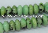 CAU220 15.5 inches 6*12mm rondelle Australia chrysoprase beads