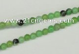 CAU25 15.5 inches 4mm round australia chrysoprase beads wholesale